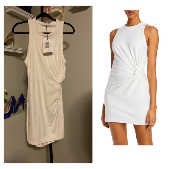 alexanderwang 
Heavy Soft Jersey Twist Dress - Picture 2 of 15